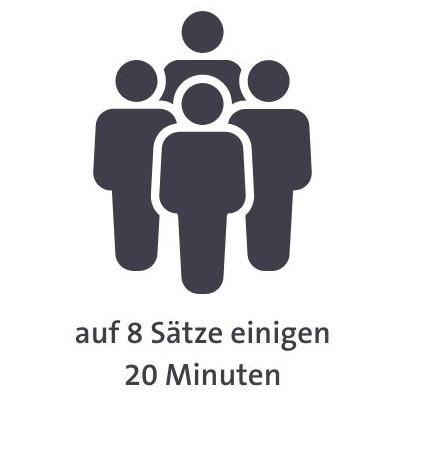 Leitbild entwickeln Leitbild entwickeln - auf 8 Sätze einigen